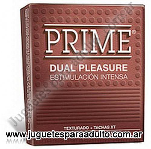 ACCESORIOS, Preservativos, Preservativo Prime Dual Pleasure Accesorios, Preservativos, Preservativo Prime Dual Pleasure